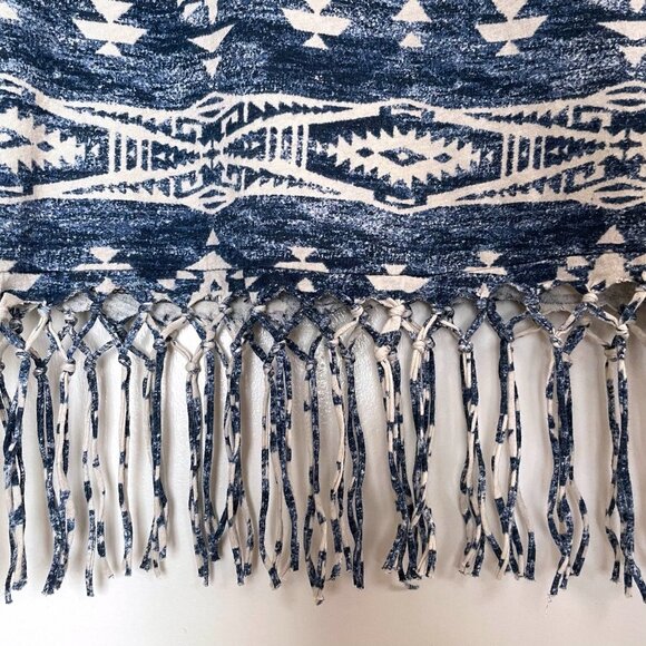Denim & Supply Ralph Lauren Aztec Fringe Boxy Tee - Picture 3 of 5